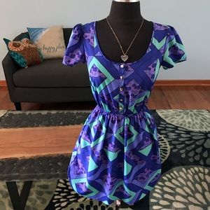 Blue Hello Kitty Dress